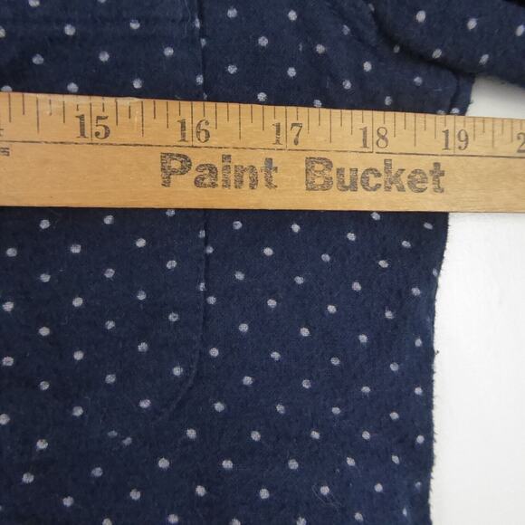 Bridge and Burn Button Up Shirt Womens SZ XS Small Polka Dot Long Sleeve Casual - Picture 5 of 7